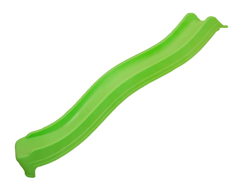 Горка пластиковая волновая Babygarden 2.2м зеленое яблоко