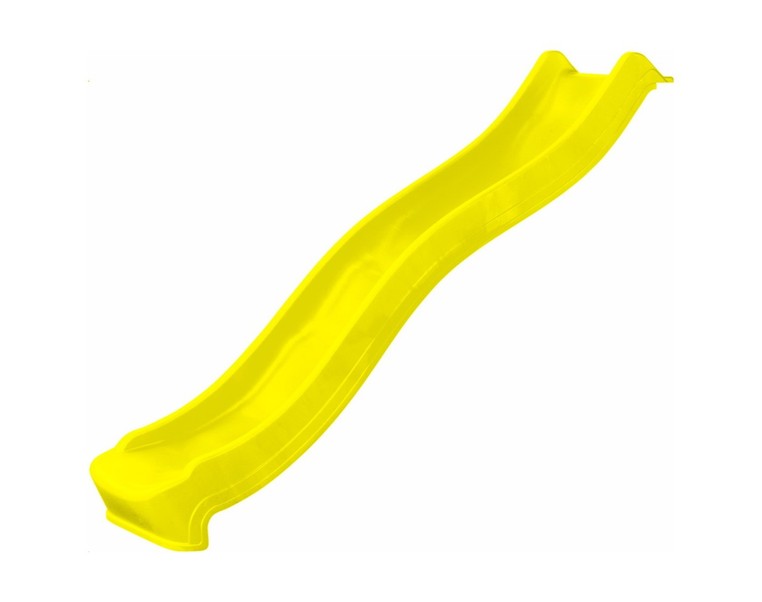 Горка пластиковая волновая Babygarden 2.2м желтая