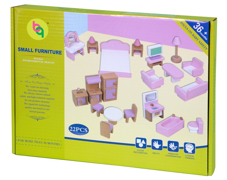 Набор мебели Babygarden для кукольных домиков – фото 8